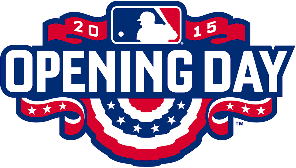 MLB Opening Day 2015 Primary Logo t shirts iron on transfers